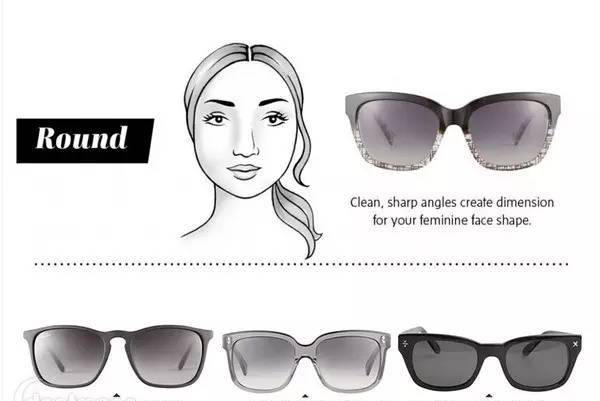 墨镜选得好自然脸会小(5种脸型大解密)