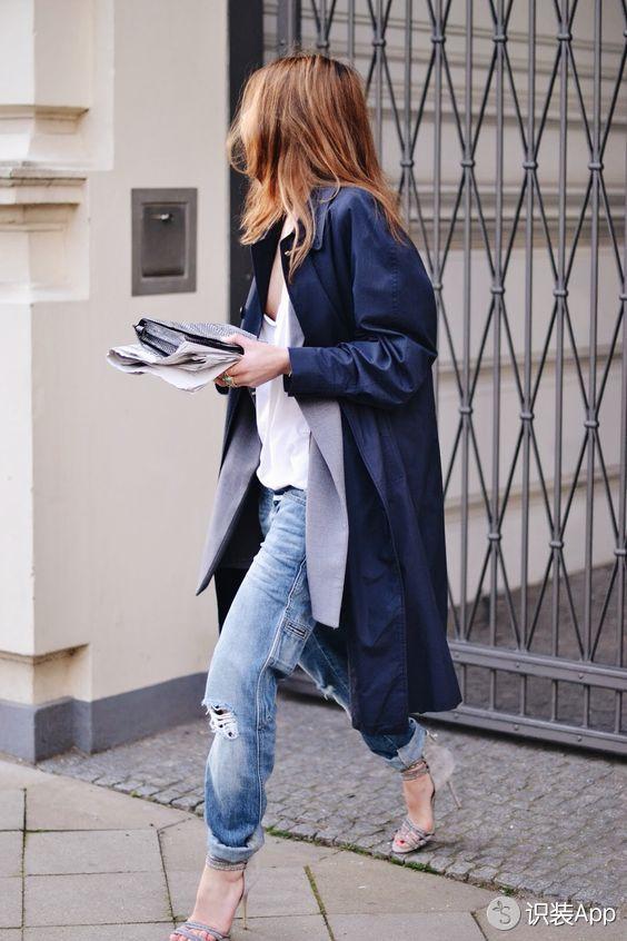 30套专属春天的风衣穿搭 一整月天天换都不重样
