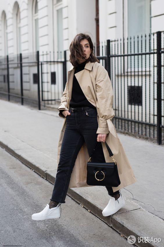 30套专属春天的风衣穿搭 一整月天天换都不重样