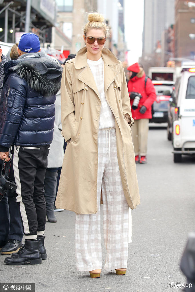 30套专属春天的风衣穿搭 一整月天天换都不重样