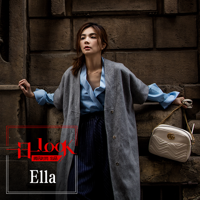 一日一LOOK Ella马甲外套 穿出我滴潮范儿