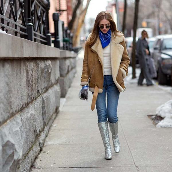 什么外套配什么围巾,保暖也讲套路