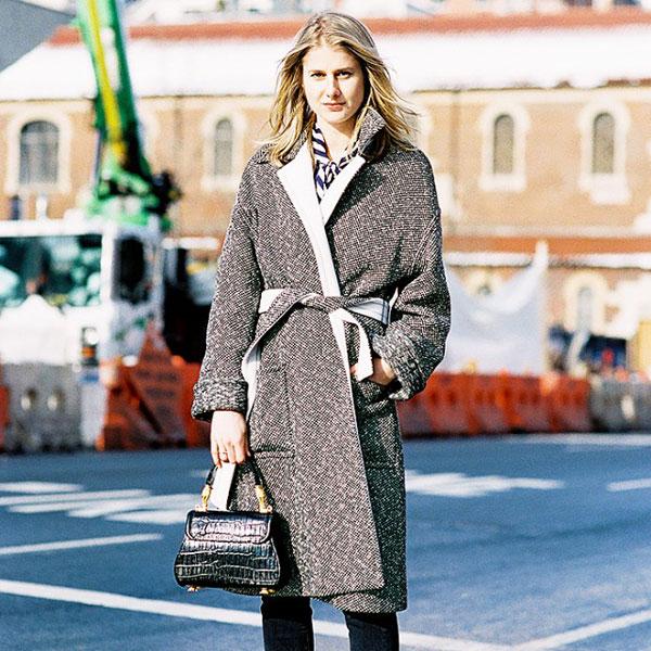 什么外套配什么围巾,保暖也讲套路