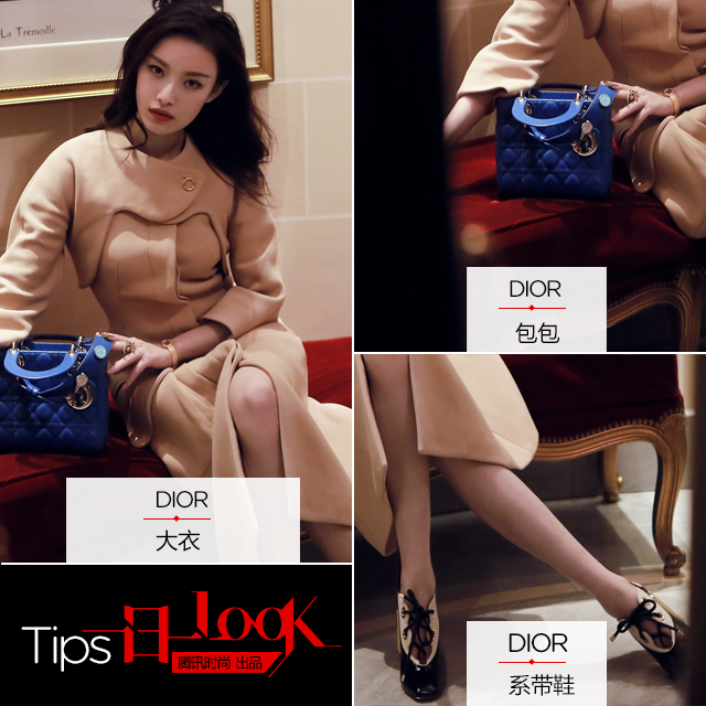 一日一LOOK倪妮驼色大衣城会穿 慵懒Feel轻熟又撩人