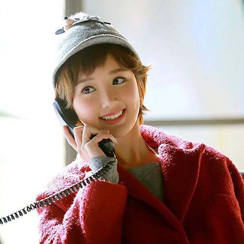 超短发超可爱 跟二喜毛晓彤学卖萌!