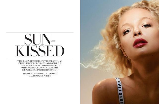 就像阳光亲吻过你的脸庞,Sun-Kissed妆容正当道!