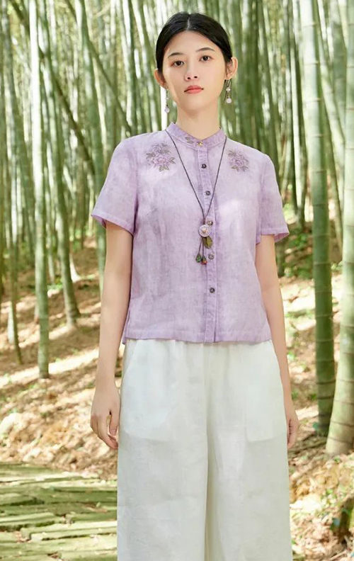 曼茜纱 2022夏装上市“香芋紫”系列